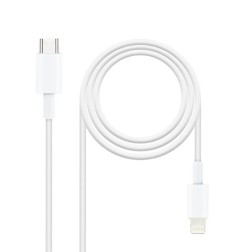 Cable lightning a usb c nanocable