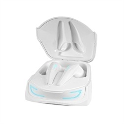 Auriculares Bluetooth Mars Gaming MHI-Ultra con estuche de carga- Autonomía 7-8h- Blancos