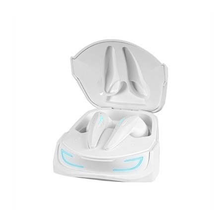 Auriculares Bluetooth Mars Gaming MHI-Ultra con estuche de carga- Autonomía 7-8h- Blancos