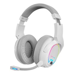 Auriculares Gaming Inalámbricos con Micrófono Mars Gaming MHW100- Jack 3-5- Blancos