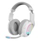 Auriculares Gaming Inalámbricos con Micrófono Mars Gaming MHW100- Jack 3-5- Blancos