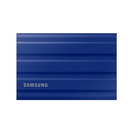 Disco Externo SSD Samsung Portable T7 Shield 2TB- USB 3-2- Azul