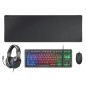 Pack Gaming Mars Gaming MCP-RGB3- Teclado RGB + RatÃ³n Ã“ptico + Alfombrilla XXL + Auriculares