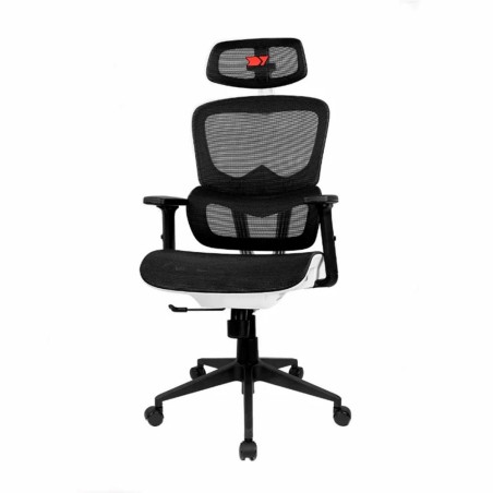SILLA GAMING DRIFT DRAIR 200 TEJIDO NEGRO - BLANCO MALLA