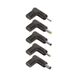 Pack 5 Clavijas para Portátil Asus NGS BUD-AS- DC - USB Tipo-C