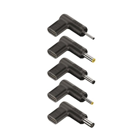 Pack 5 Clavijas para Portátil Asus NGS BUD-AS- DC - USB Tipo-C