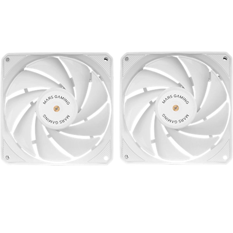 Ventilador mars gaming mfnclx2w 2 x Ventilador mars gaming mfnclx2w 2 x