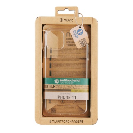 Funda muvit recycletek antibacteriana apple iphone