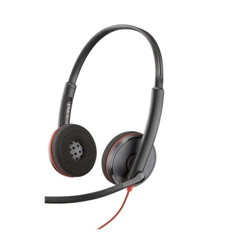 Auriculares poly blackwire 3220 estéreo usb - c
