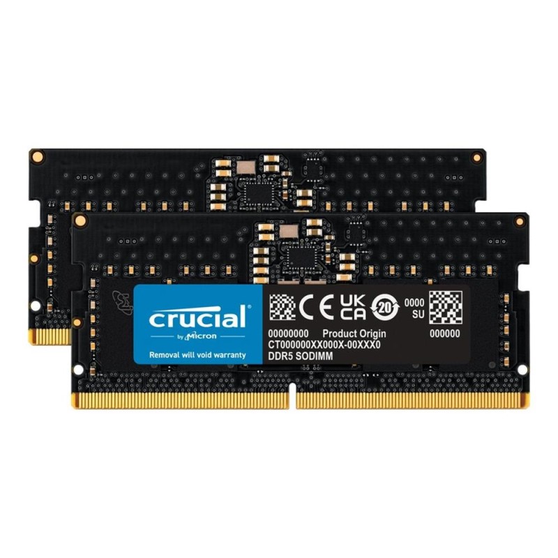 Memoria ram ddr5 96gb 2x48gb crucial