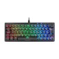 Teclado Gaming Mecánico Mars Gaming MKMINIPRO- Switch Amarillo- Negro