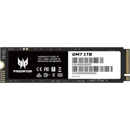 Disco duro interno ssd acer predator