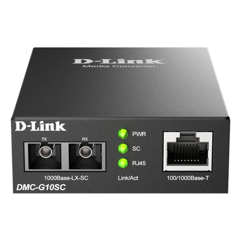 Convertidor medios monomodo d - link dmc - g10sc