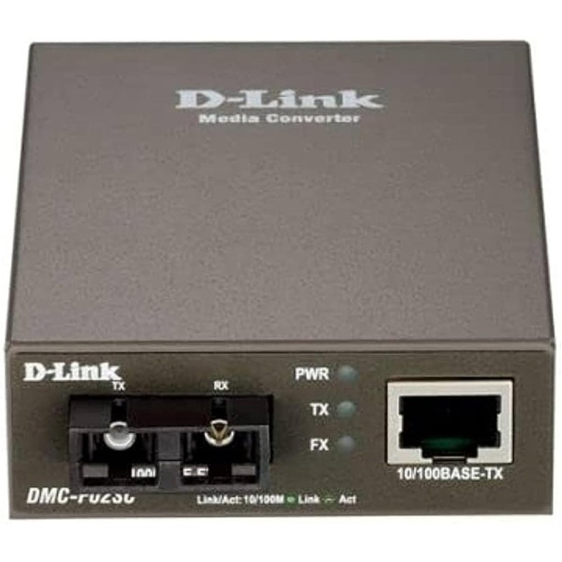 Convertidor fibra d - link dmc - f02sc