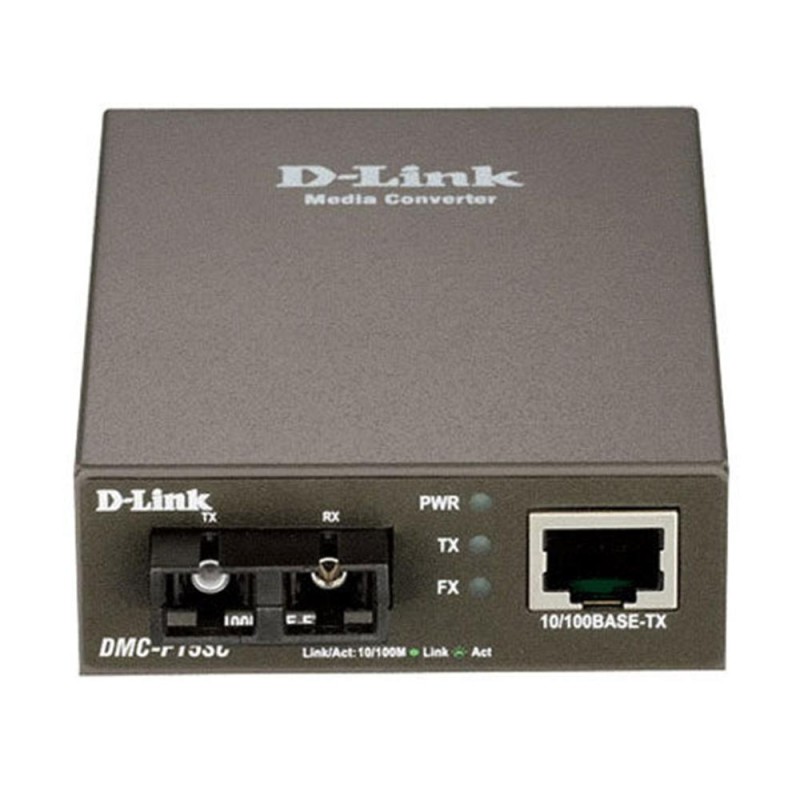 Convertidor fibra d - link dmc - f15sc
