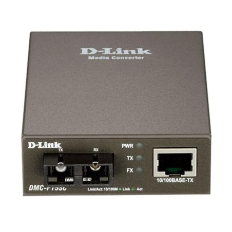 Convertidor fibra d - link dmc - f15sc