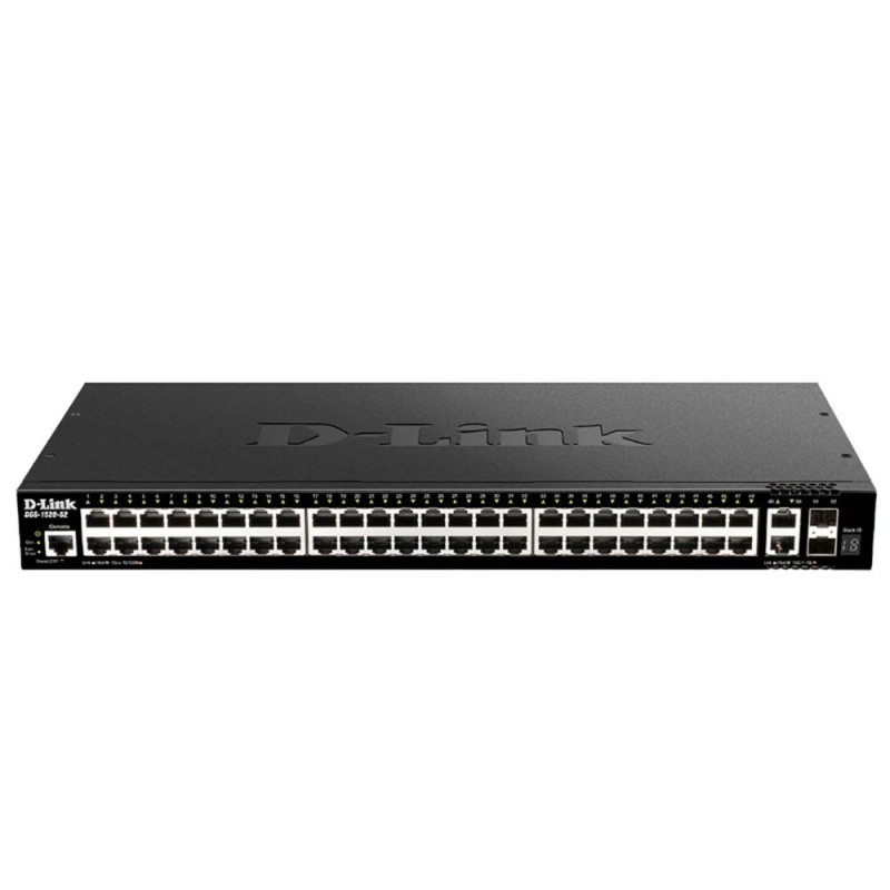 Switch Gestionable D-Link DGS-1520-52 52 Puertos- RJ-45 10-100-1000- SFP+