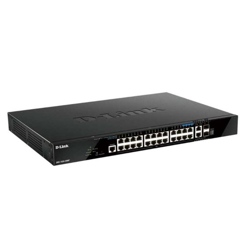 D - link dgs - 1520 - 28mp e switch 20xgbe poe