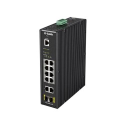 Switch Gestionado D-Link DIS-200G-12PS 12 Puertos- Gigabit 10-100-1000- SFP- PoE