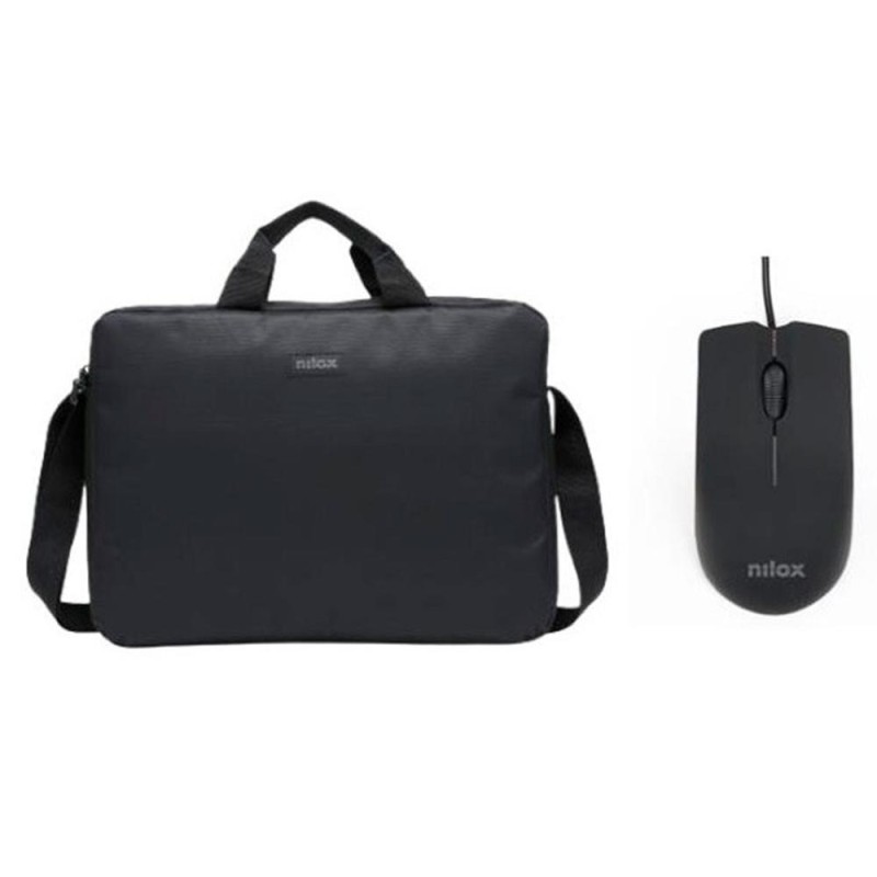 Maletin nilox portatil 15-6 pulgadas negro +