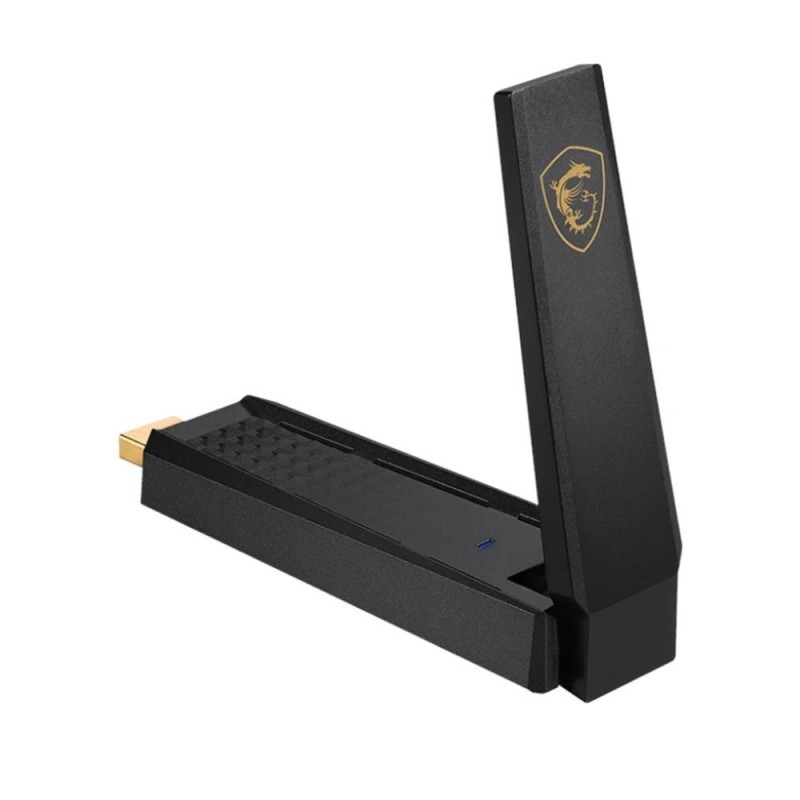 Adaptador wifi6e usb msi guaxe54 axe5400