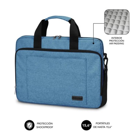 Mochila Subblim Air Padding Laptop Bag para Portátiles hasta 15-6"- Azul