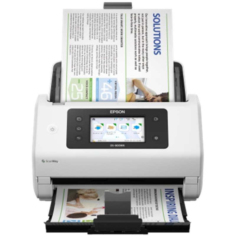 Escaner documental epson worforce ds - 800wn a4