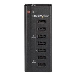 Estacion carga usb startech 7 puertos