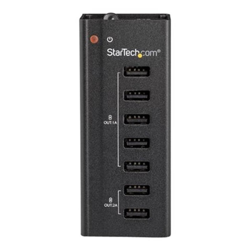 Estacion carga usb startech 7 puertos