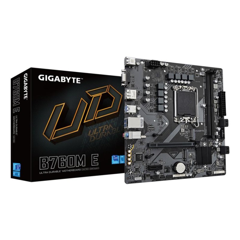 PLACA BASE GIGABYTE B760M E DDR5 7200 MHz