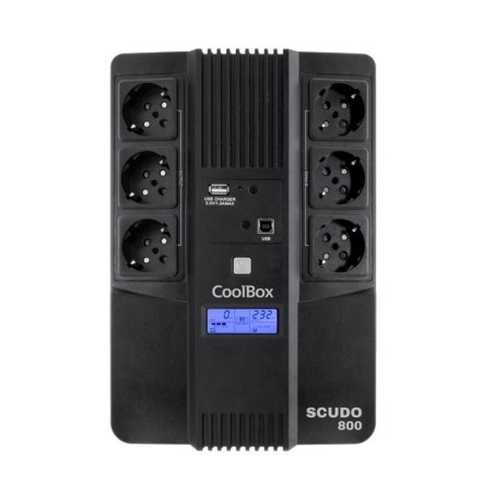 Sai coolbox scudo3 800va lcd 6