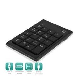 Teclado numerico pc portatil ewent usb