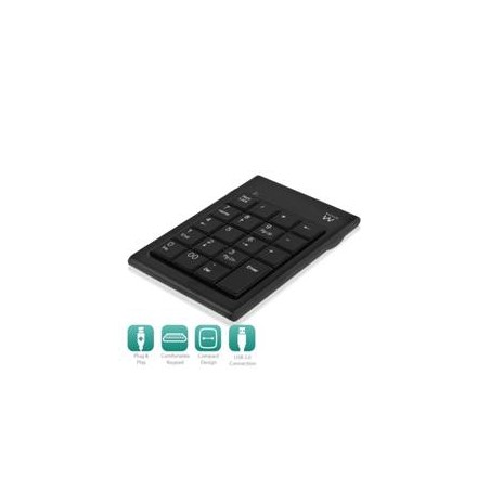 Teclado numerico pc portatil ewent usb