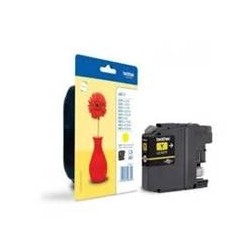 Cartucho tinta brother lc121ybp amarillo 300
