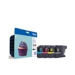 Cartucho de Tinta Original Brother LC-123 Multipack- Cian- Magenta- Amarillo- Negro