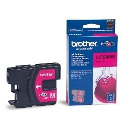 Cartucho tinta brother lc980m magenta 400