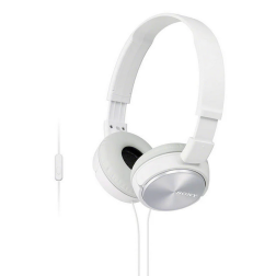 Auriculares Sony MDRZX310APW- con Micrófono- Jack 3-5- Blancos