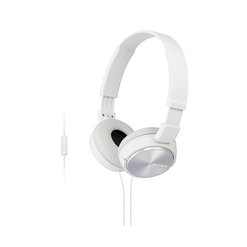 Auriculares Sony MDRZX310APW- con Micrófono- Jack 3-5- Blancos