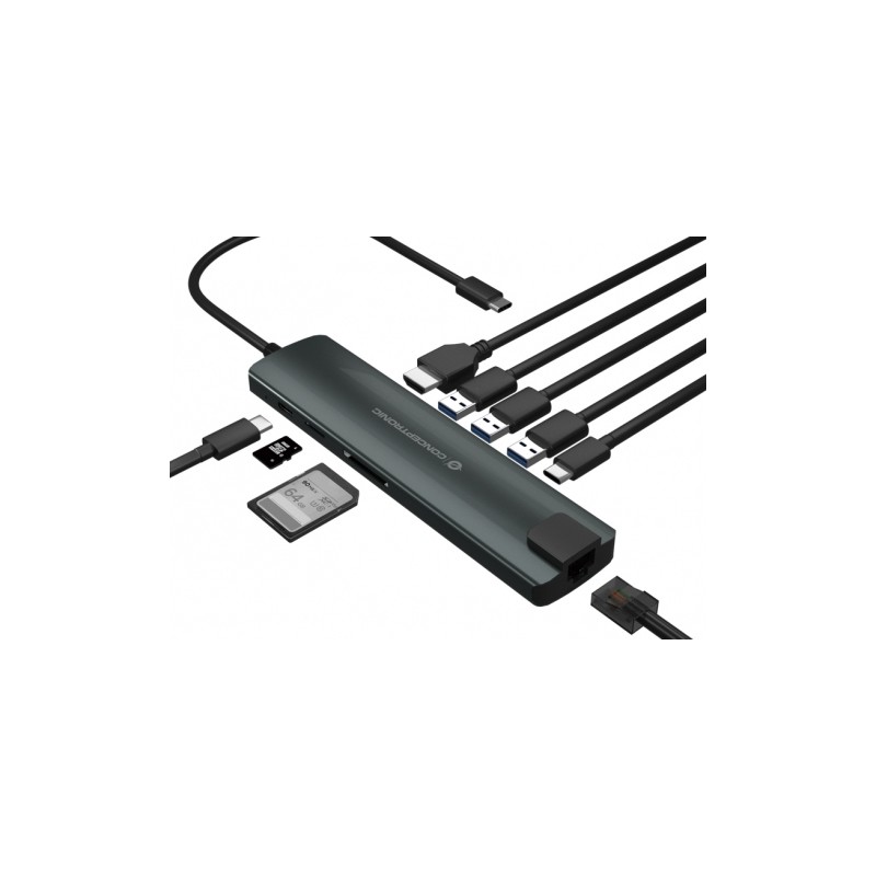 Adaptador conceptronic usb tipo c 9
