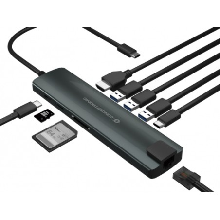 Adaptador conceptronic usb tipo c 9