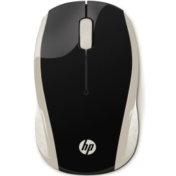 Ratón Inalámbrico HP 200- 1000 DPI- Dorado