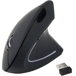 Mouse raton ergonomico equip optico wireless