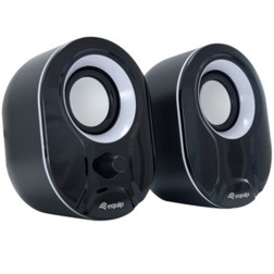 Altavoces equip life 2-0 245333 negro