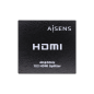 DUPLICADOR HDMI AISENS 4K30HZ 1x2 CON ALIMENTACION NEGRO