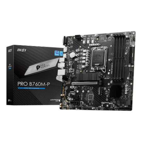 PLACA BASE MSI PRO B760M-P 1700 MATX 4XDDR5