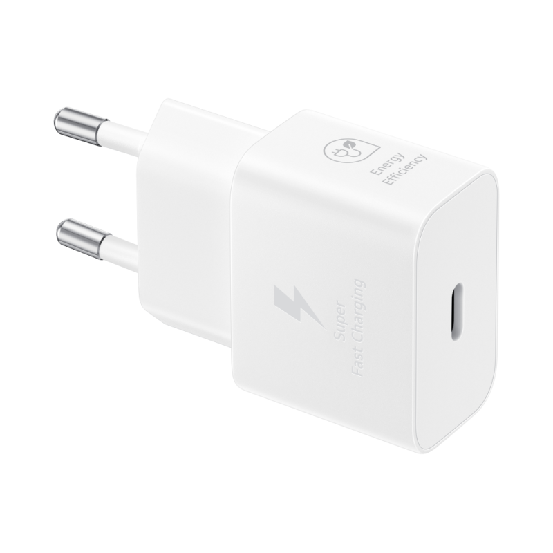 CARGADOR SAMSUNG USB-C 25W GAN WHITE SIN CABLE CARGADOR SAMSUNG USB-C 25W GAN WHITE SIN CABLE