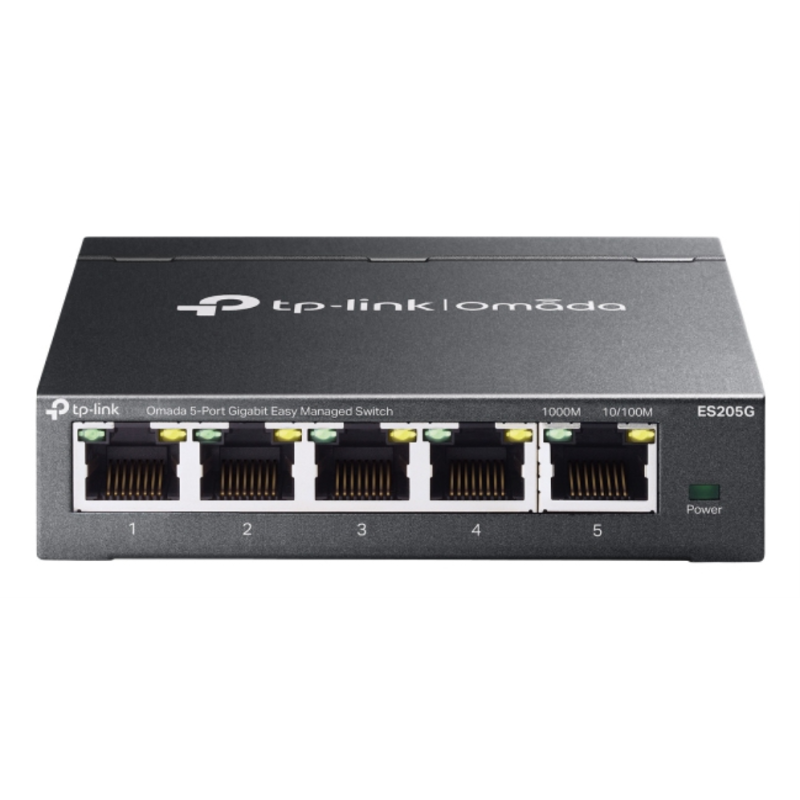SWITCH TP-LINK OMADA 5-PORT WITH 4-PORT POE+ SWITCH TP-LINK OMADA 5-PORT WITH 4-PORT POE+