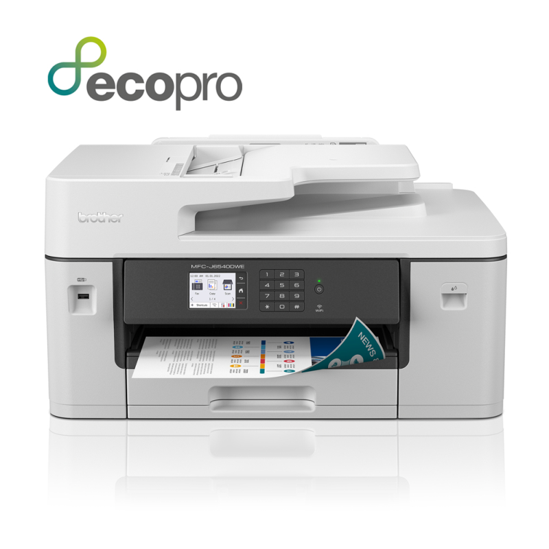 IMPRESORA BROTHER MULTIFUNCION A3 MFC-J6540DWE WIFI- FAX- DUPLEX- BLANCA