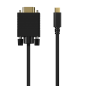 CABLE CONVERSOR AISENS USB-C A VGA USB-C-M-HDB15-M NEGRO 1-8M CABLE CONVERSOR AISENS USB-C A VGA USB-C-M-HDB15-M NEGRO 1-8M