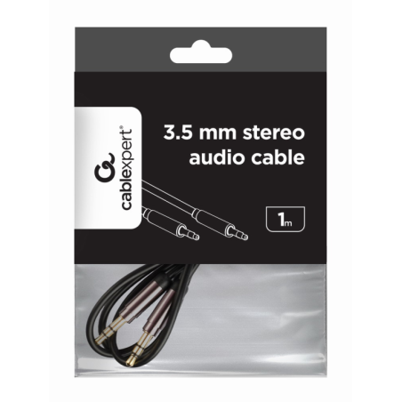 CABLE AUDIO GEMBIRD ESTEREO DE 3,5 MM, 1 M